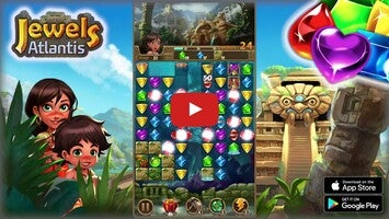 طريقة لعب الفيديو الخاصة ب Jewels Atlantis1