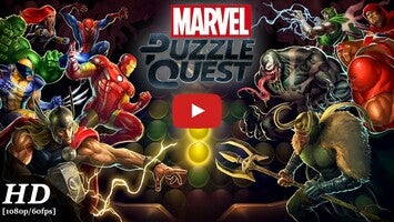 วิดีโอการเล่นเกมของ Marvel Puzzle Quest 1