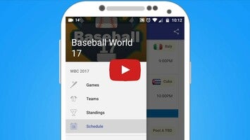 Video über World Baseball App 1