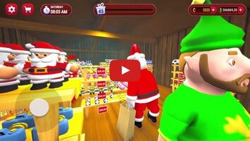 Gameplay video of Christmas Store Simulator 3D 1