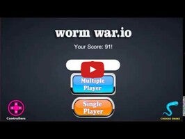 Gameplay video of Best Worm War .io NEW VERSION 2020 1