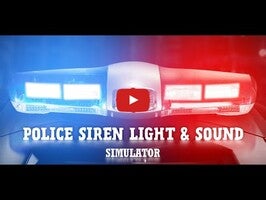 Video about Police siren light & sound 1
