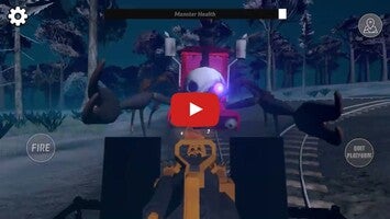 Gameplay video of Scary Spider Train Survival 1 1