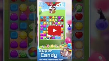 Gameplayvideo von Candy Cat: Match 3 candy games 1