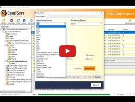 Videoclip despre CubexSoft Outlook Export 1