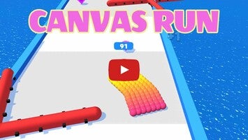 Gameplay video of Canvas Run 1