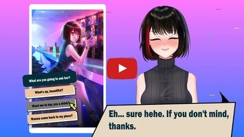 Video gameplay HaremKing - Waifu Dating Sim 1