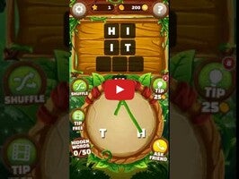 Video del gameplay di Word Jungle: Word Games Puzzle 1