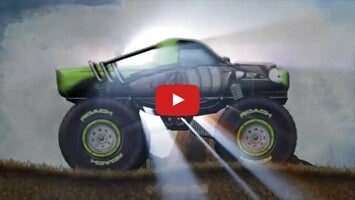 Gameplay video of Stickman Downhill - Monster Truck 1
