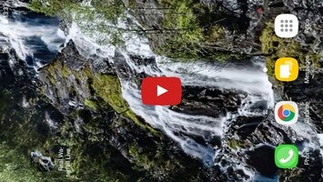วิดีโอเกี่ยวกับ Real Waterfall Live Wallpaper 1