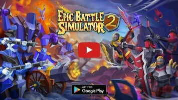 Gameplay video of Epic Battle Simulator 2 1