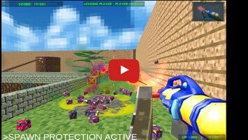 วิดีโอการเล่นเกมของ Blocky Gun Paintball 1