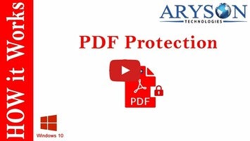 Aryson PDF Protection 1와 관련된 동영상