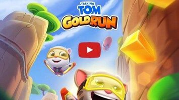 Gameplay video of Talking Tom: Gold Run 1