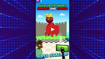 Video gameplay SuperSucker3D 1
