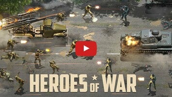 Vídeo de gameplay de Heroes of War: WW2 Idle RPG 1
