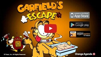 วิดีโอการเล่นเกมของ Garfields Escape 1