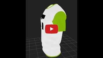 วิดีโอเกี่ยวกับ 3D T-shirt mockup designer 1