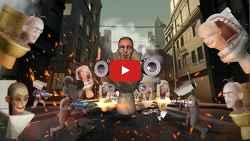 Vídeo-gameplay de Skibidi Attack: Toilet Monster 1