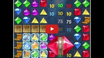 Gameplay video of Paradise Jewel: Match 3 Puzzle 1