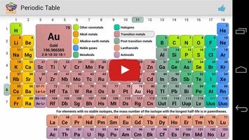 Video about Periodic Table 1