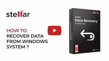Vídeo de Stellar Data Recovery Standard Windows 1