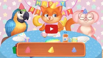วิดีโอการเล่นเกมของ Birthday Party Maker for kids 1