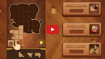 Vidéo de jeu deJigsaw Wood Block Puzzle1