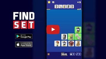 Gameplay video of Find SET 1