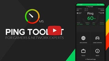 วิดีโอเกี่ยวกับ Ping Toolkit: Ping Test Tools 1
