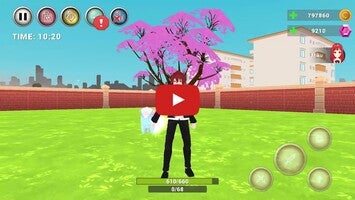 Vídeo-gameplay de Anime High School Simulator 1