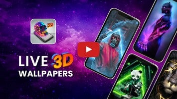 Video about 3D Wallpaper: Live Backgrounds 1