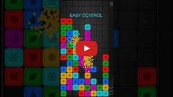 Vídeo de gameplay de Triscolor: bricks classic free 1