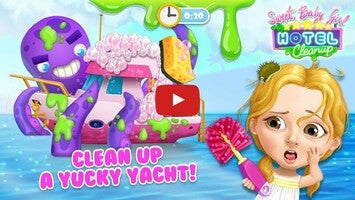วิดีโอการเล่นเกมของ Sweet Baby Girl Hotel Cleanup 1