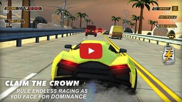 Vídeo de gameplay de Traffic Rider : Car Race Game 1