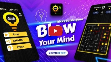 Video gameplay Light Bulb Puzzle Game 1