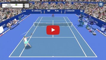 Gameplay video of Tennis Mania 3D 1