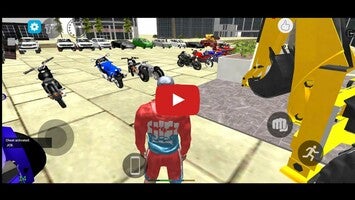 Gameplay video of Indian Bikes & Cars Driving 3D 1