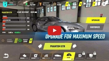 Gameplay video of Drag Racing Pro 1