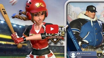 Vídeo de gameplay de Homerun Clash 2: Legends Derby 1