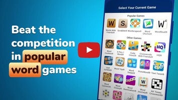 Gameplayvideo von WordFinder by YourDictionary 1