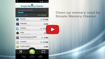 วิดีโอเกี่ยวกับ Simple Memory Cleaner 1