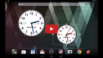 วิดีโอเกี่ยวกับ Analog Clock Widget Plus-7 1
