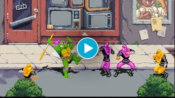 Gameplay video of TMNT Shredder’s Revenge OpenBOR 1