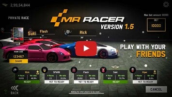 Video gameplay MR RACER 1