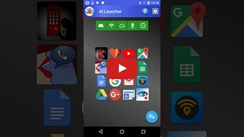 AI Launcher Widget with Artificial Intelligence1動画について