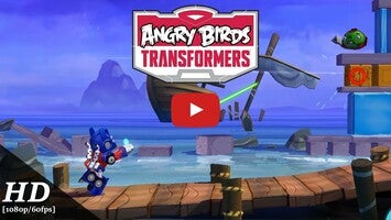 Gameplay video of Angry Birds Transformers 1