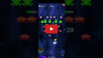 Video gameplay Invaders Attack 1