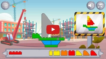 Gameplay video of Builder for kids 1