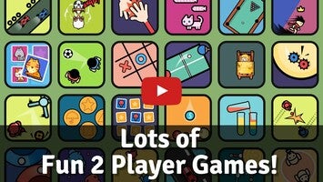 Video gameplay Two Player Games: 2 Player 1v1 1